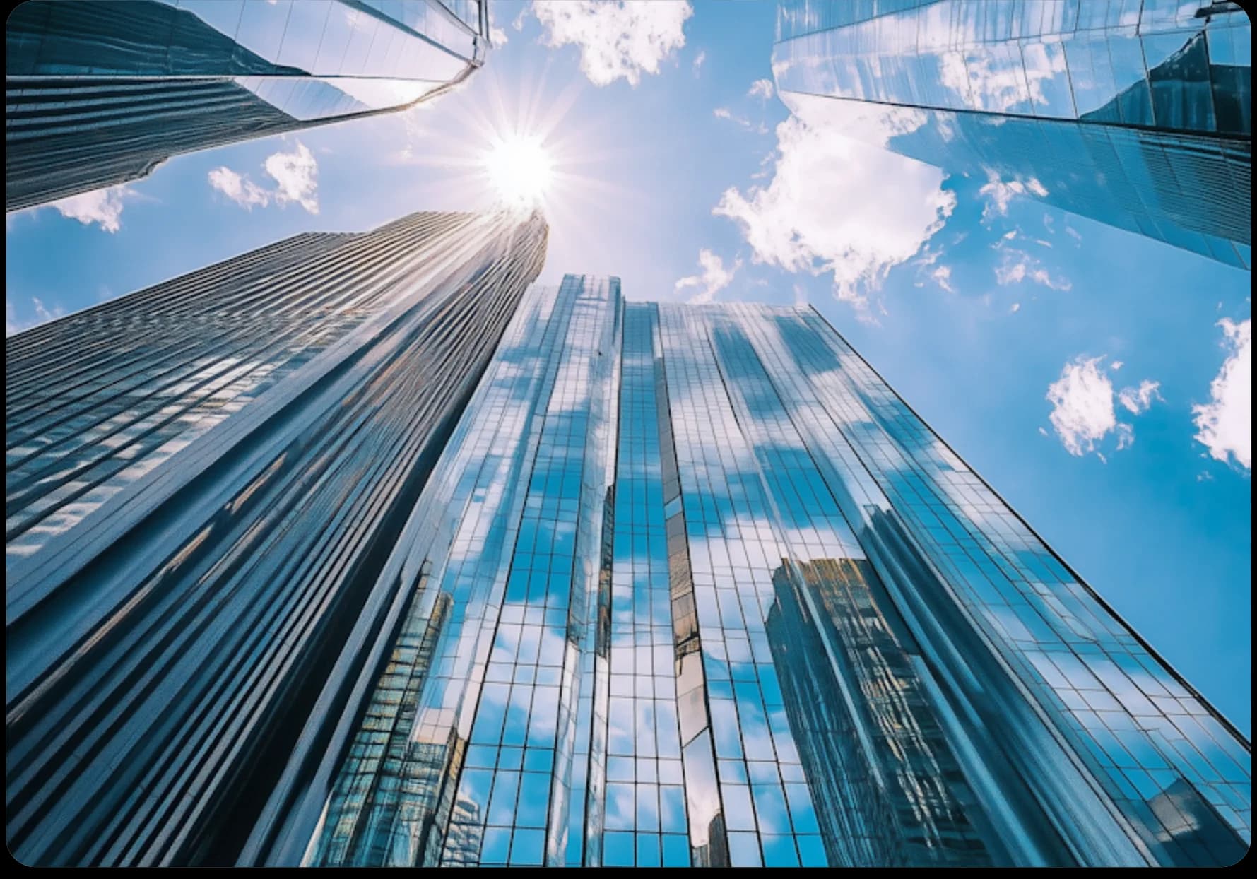 Modern skyscrapers symbolising ambitious digital experiences